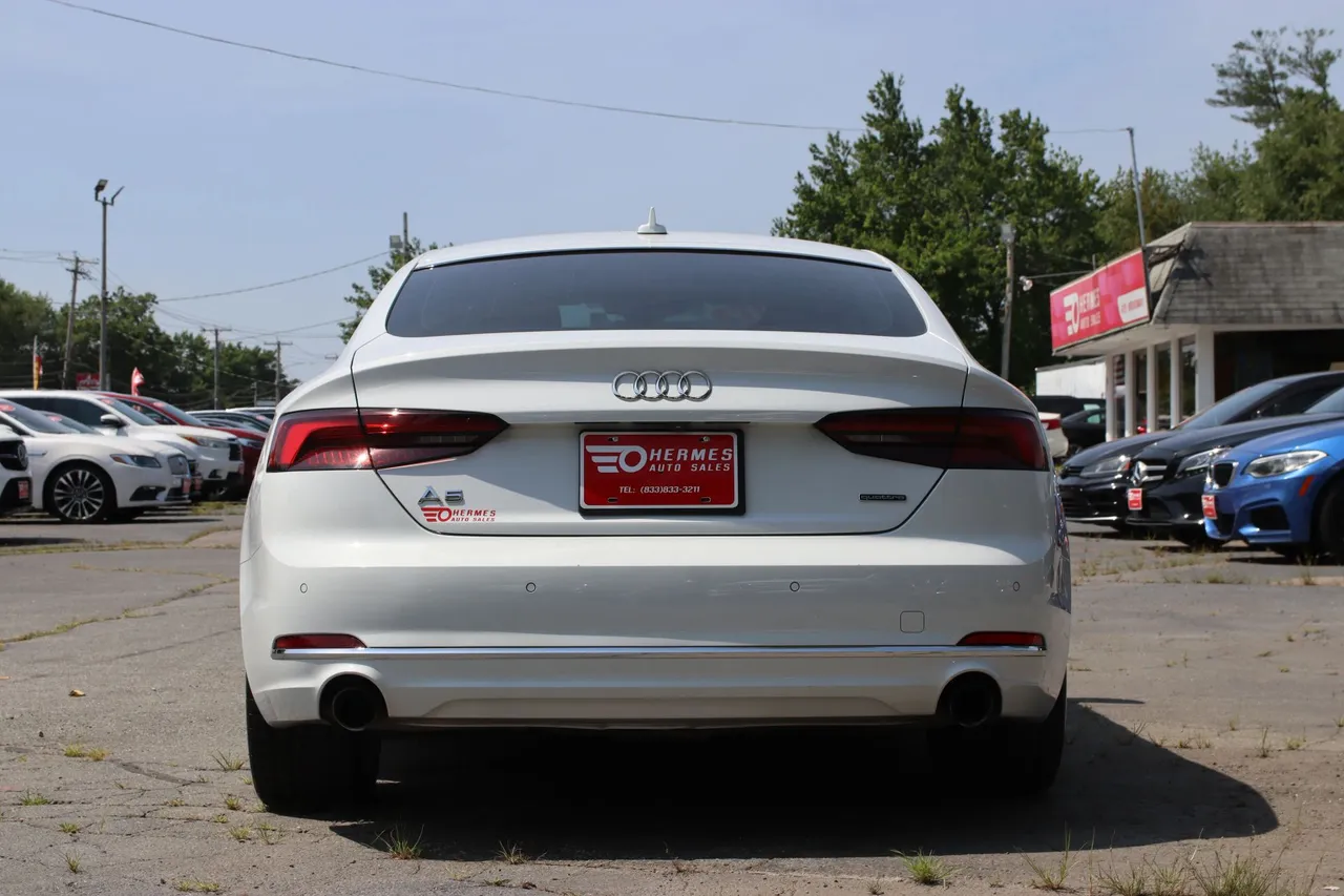 2019 Audi A5 Premium Plus Sedan 4D in white — photo 8 of 34