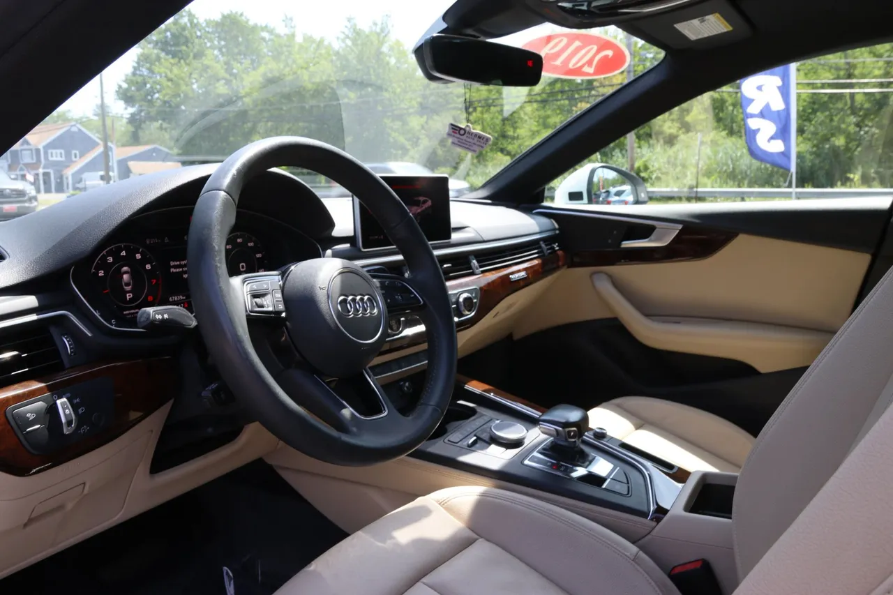 2019 Audi A5 Premium Plus Sedan 4D in white — photo 14 of 34