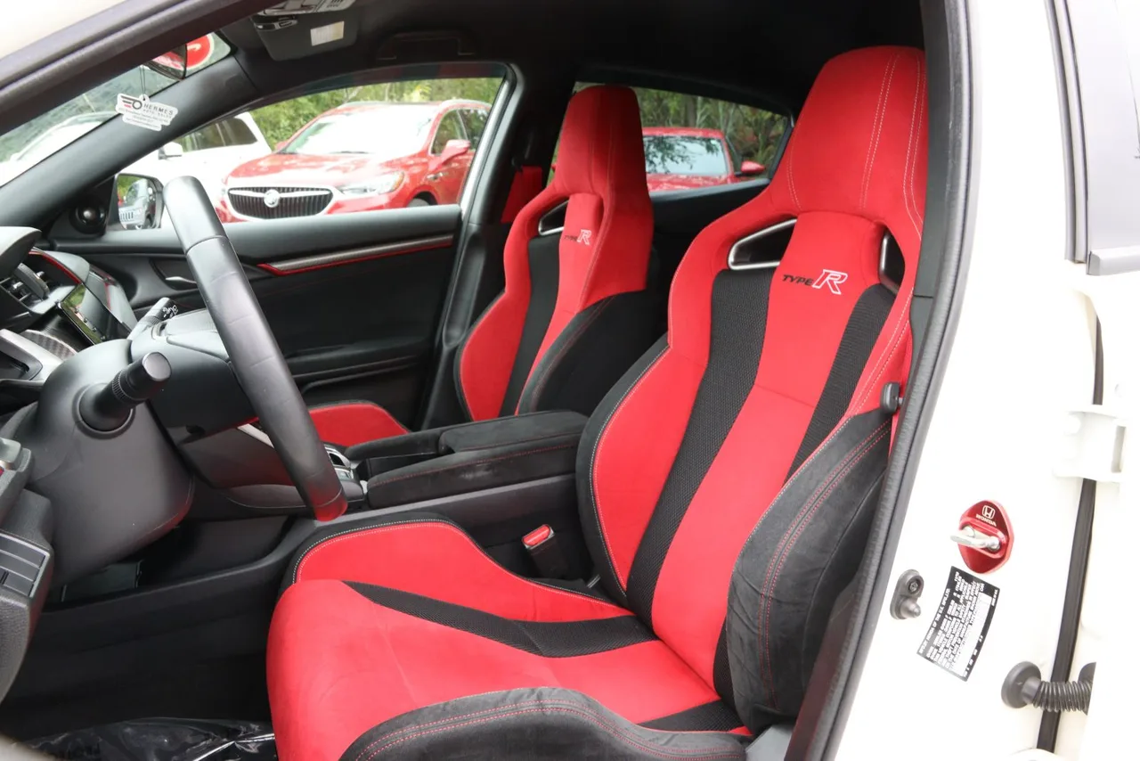 2019 Honda Civic Type R Touring Hatchback Sedan 4D in white — photo 12 of 27