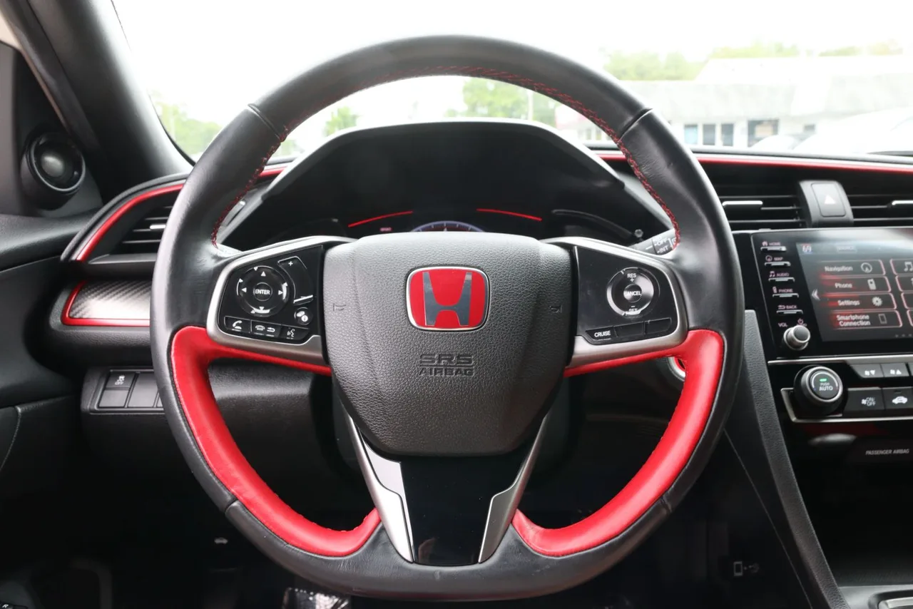 2019 Honda Civic Type R Touring Hatchback Sedan 4D in white — photo 15 of 27