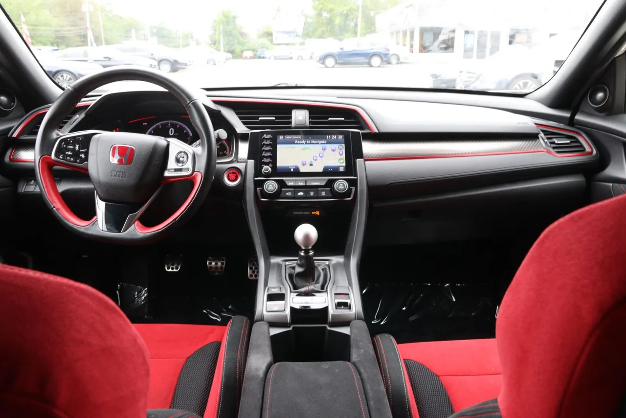 2019 Honda Civic Type R Touring Hatchback Sedan 4D in white — photo 16 of 27