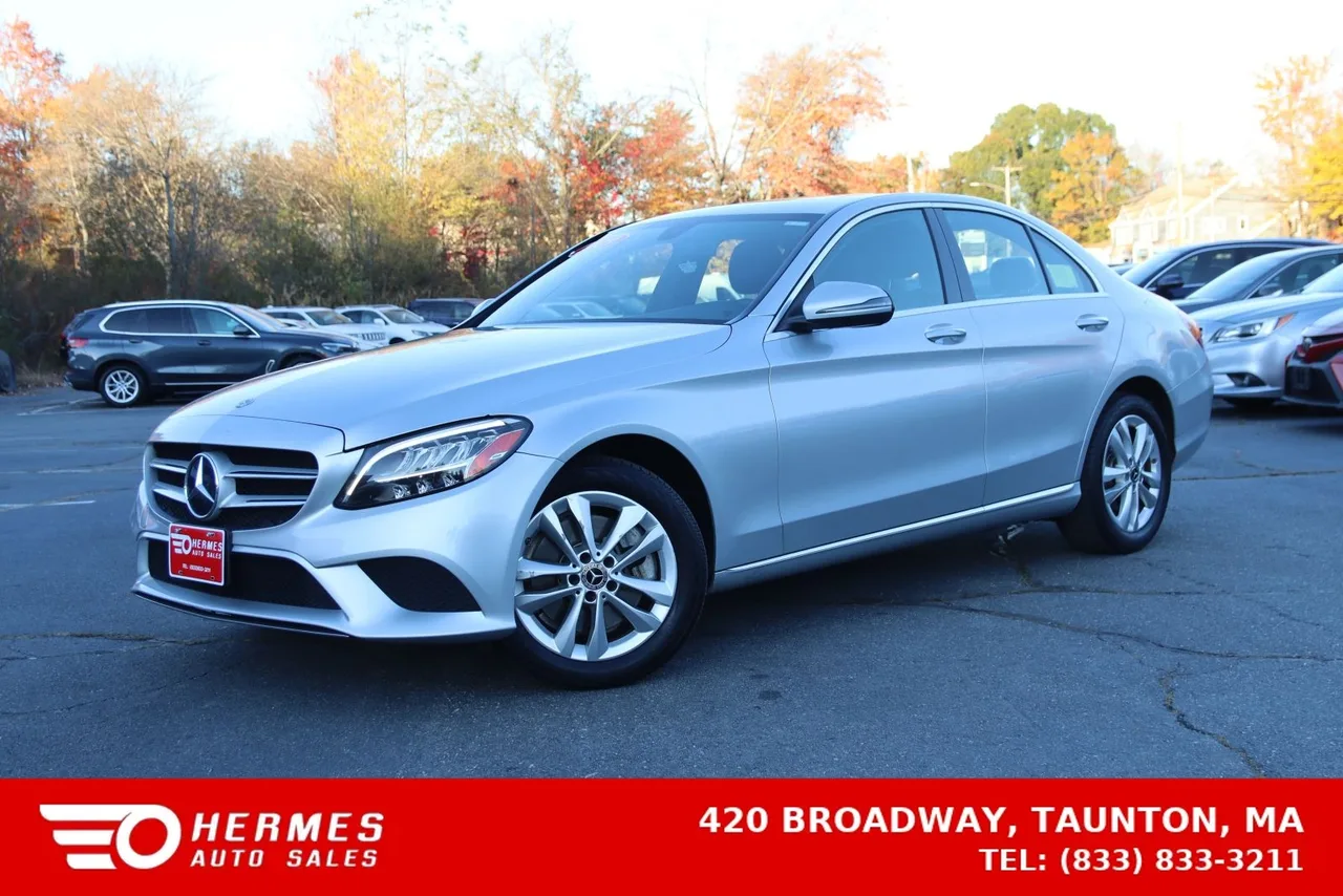 2019 Mercedes-Benz C-Class C 300 4MATIC Sedan 4D in silver — photo 1 of 45