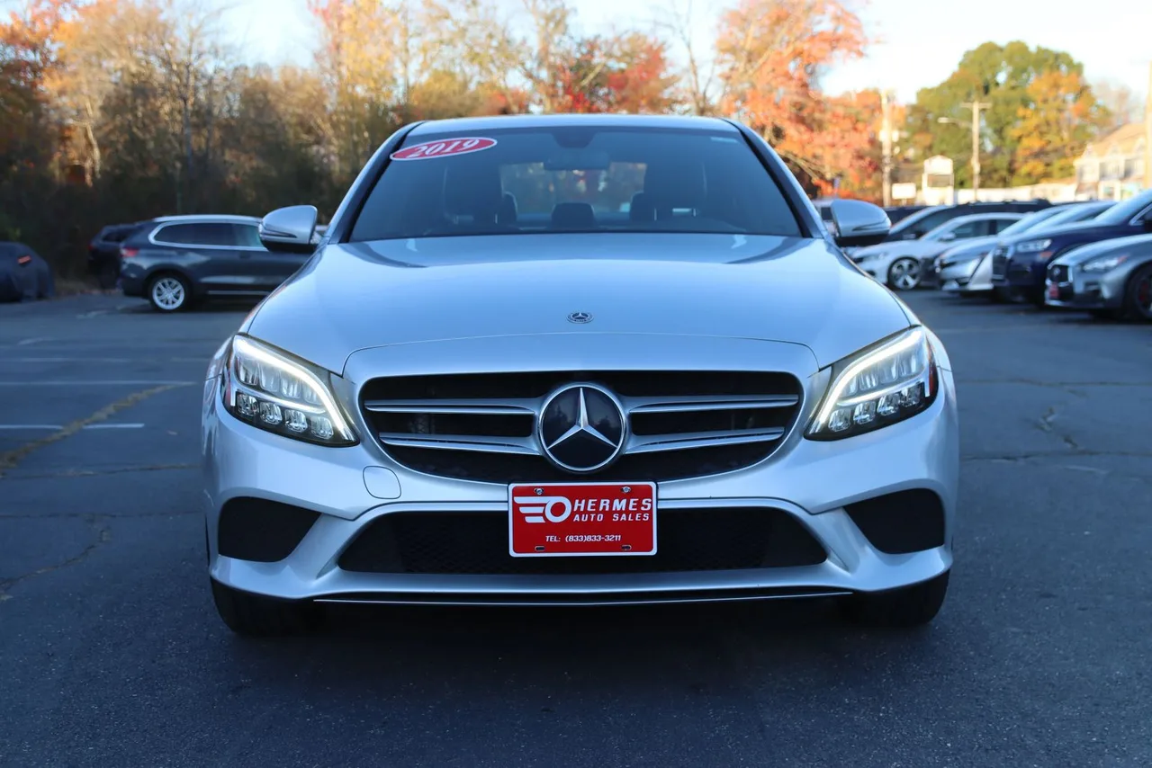 2019 Mercedes-Benz C-Class C 300 4MATIC Sedan 4D in silver — photo 2 of 45