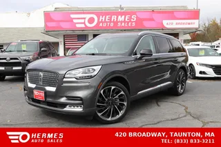 2020 Lincoln Aviator Reserve Sport Utility 4D in gray — used car for sale in Taunton, MA