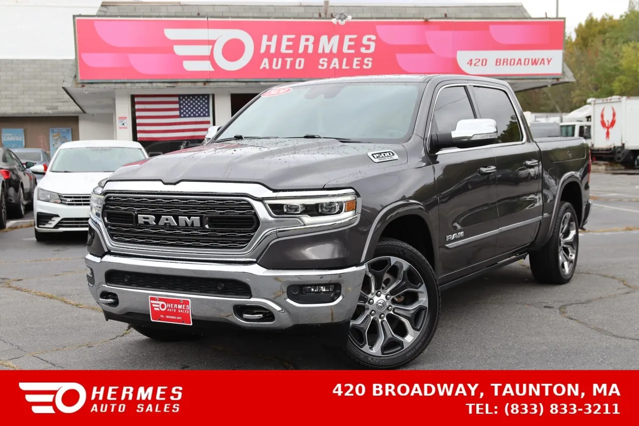 2020 Ram 1500 Crew Cab Limited Pickup 4D 5 1/2 ft in gray — photo 1 of 58