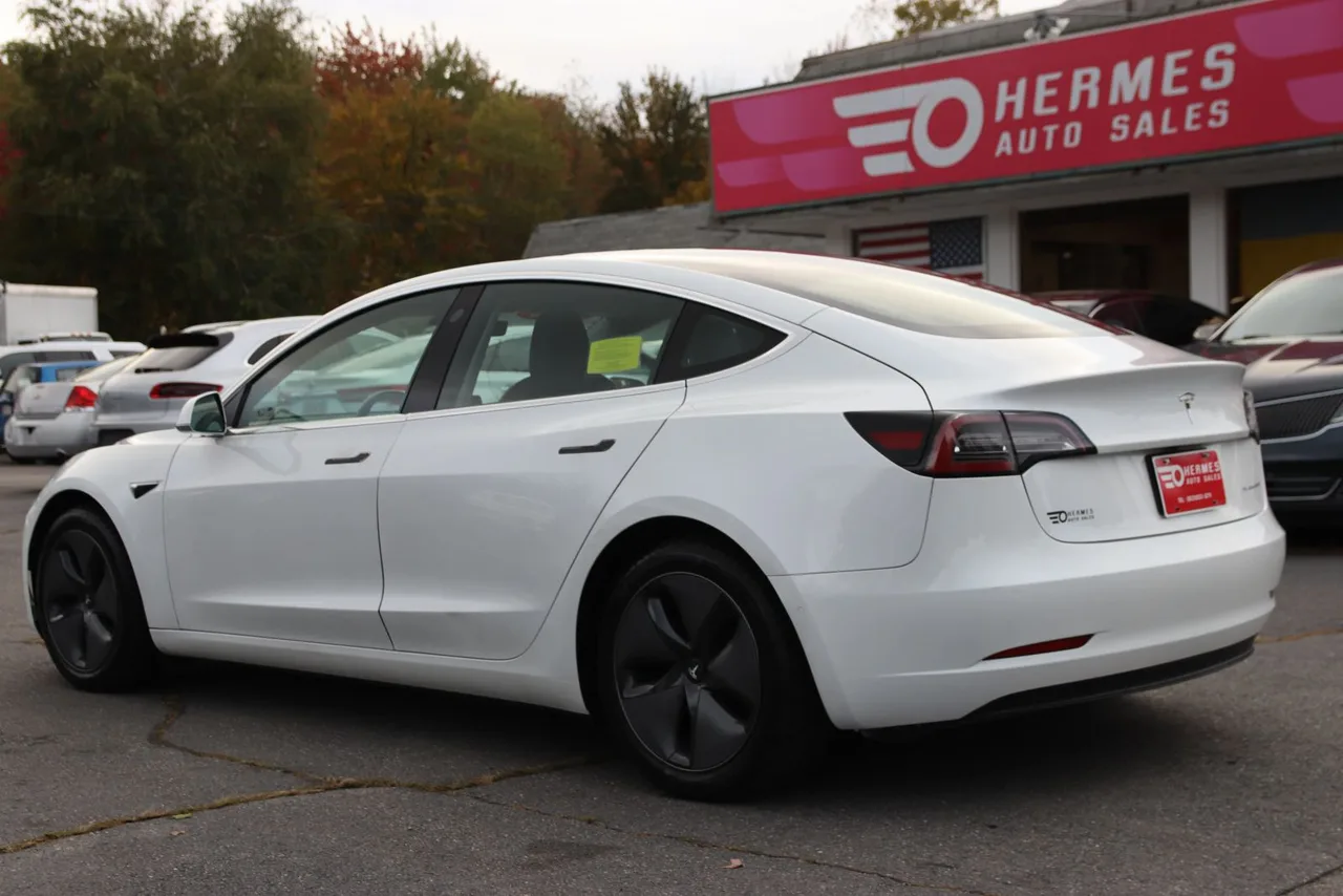 2020 Tesla Model 3 Long Range Sedan 4D in white — photo 7 of 33