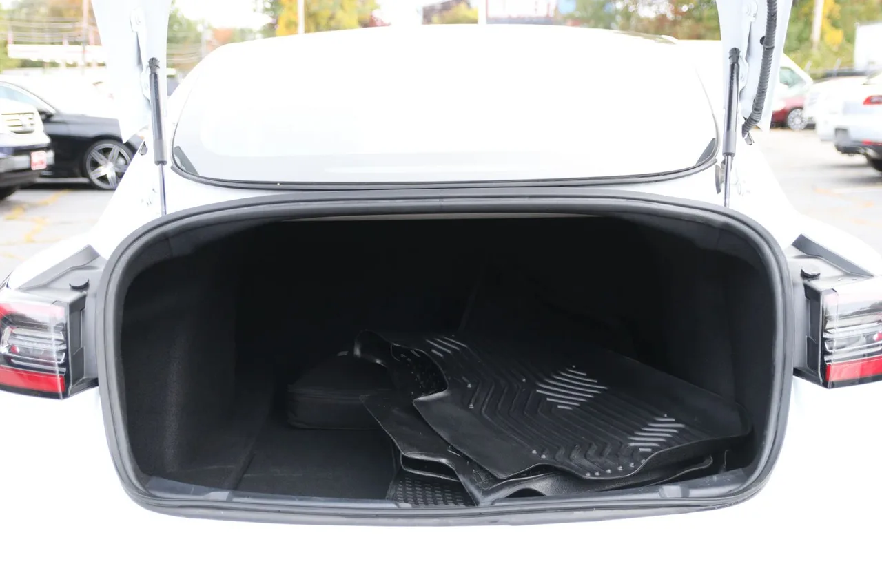 2020 Tesla Model 3 Long Range Sedan 4D in white — photo 11 of 33