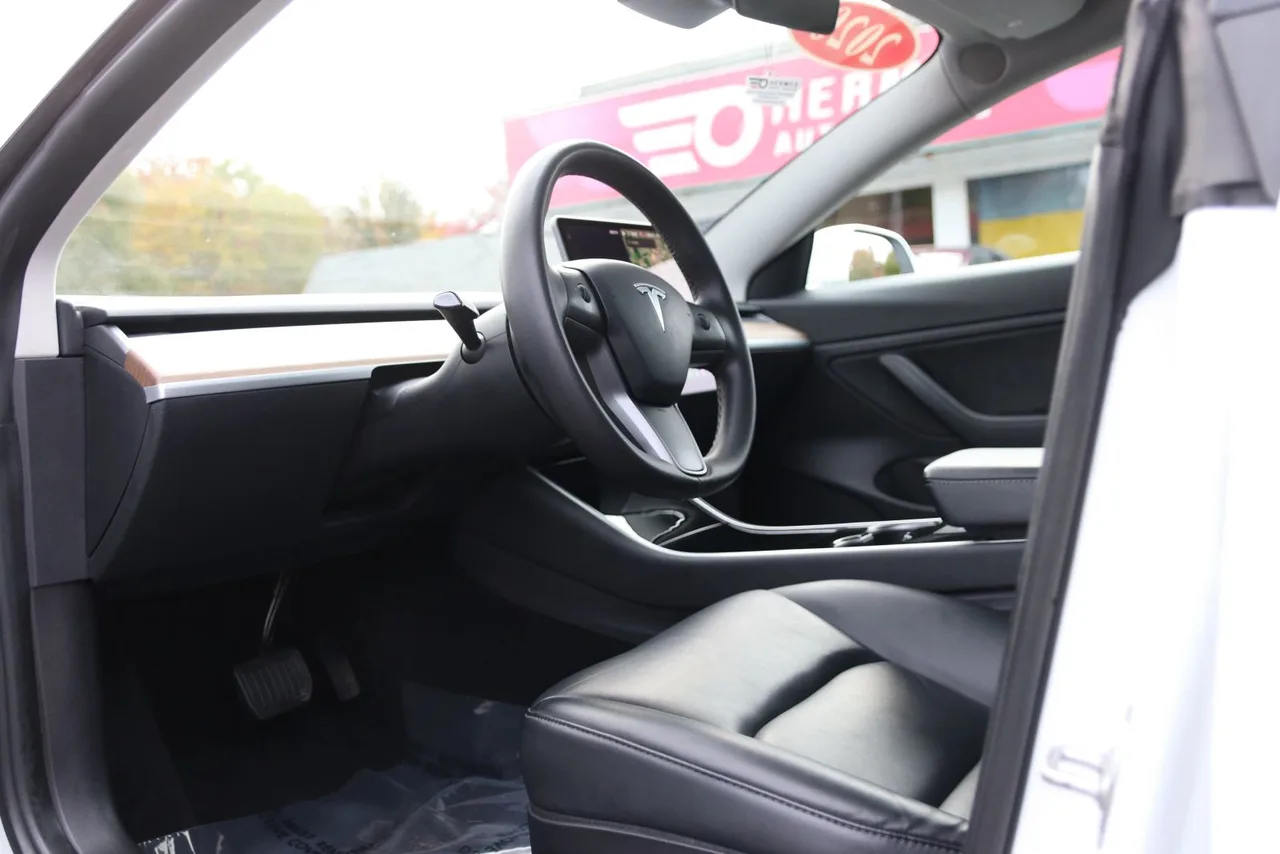 2020 Tesla Model 3 Long Range Sedan 4D in white — photo 15 of 33