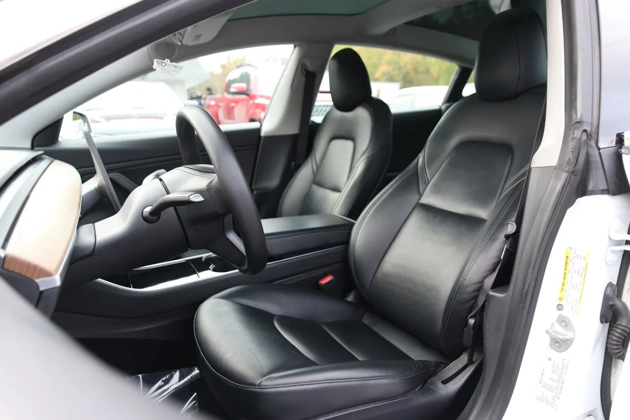 2020 Tesla Model 3 Long Range Sedan 4D in white — photo 16 of 33