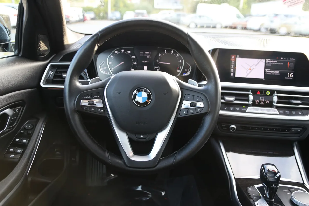 2021 BMW 3 Series 330i xDrive Sedan 4D in black — photo 29 of 43