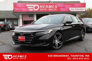 2021 Honda Accord Touring Sedan 4D in black — used car for sale in Taunton, MA