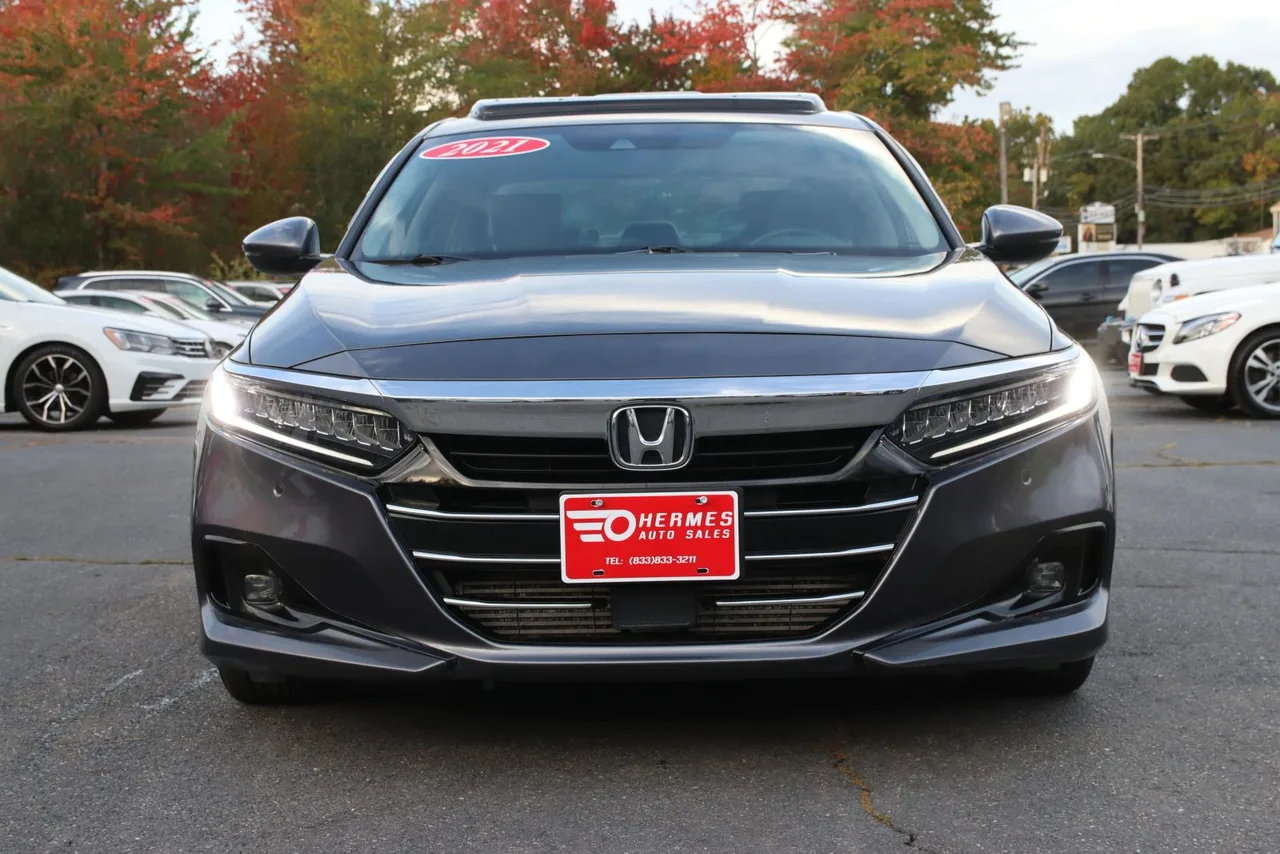 2021 Honda Accord EX-L Sedan 4D in gray — photo 2 of 29