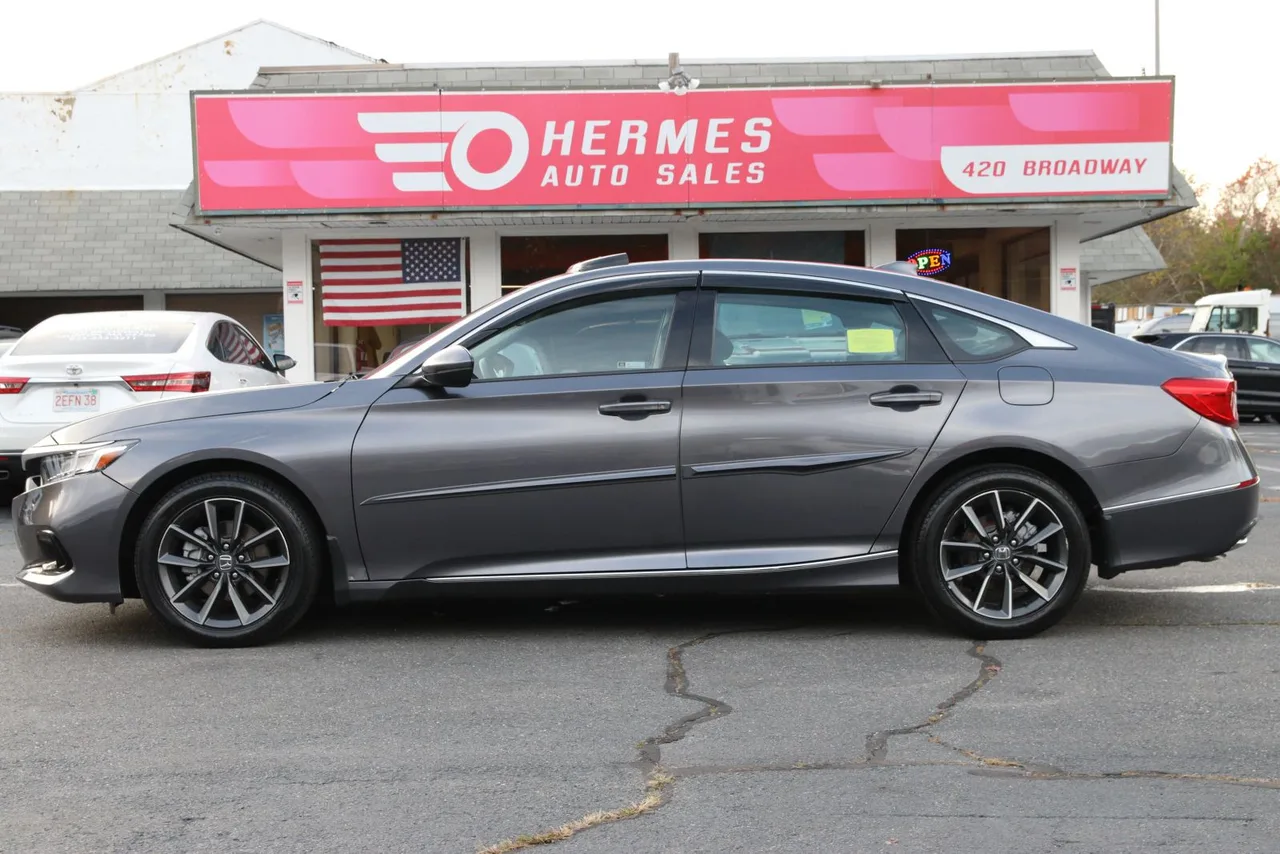 2021 Honda Accord EX-L Sedan 4D in gray — photo 5 of 29