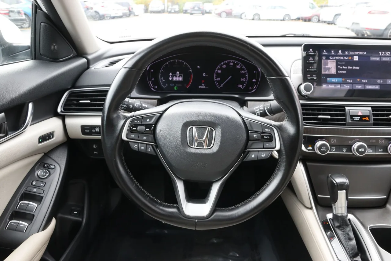 2021 Honda Accord EX-L Sedan 4D in white — photo 33 of 40