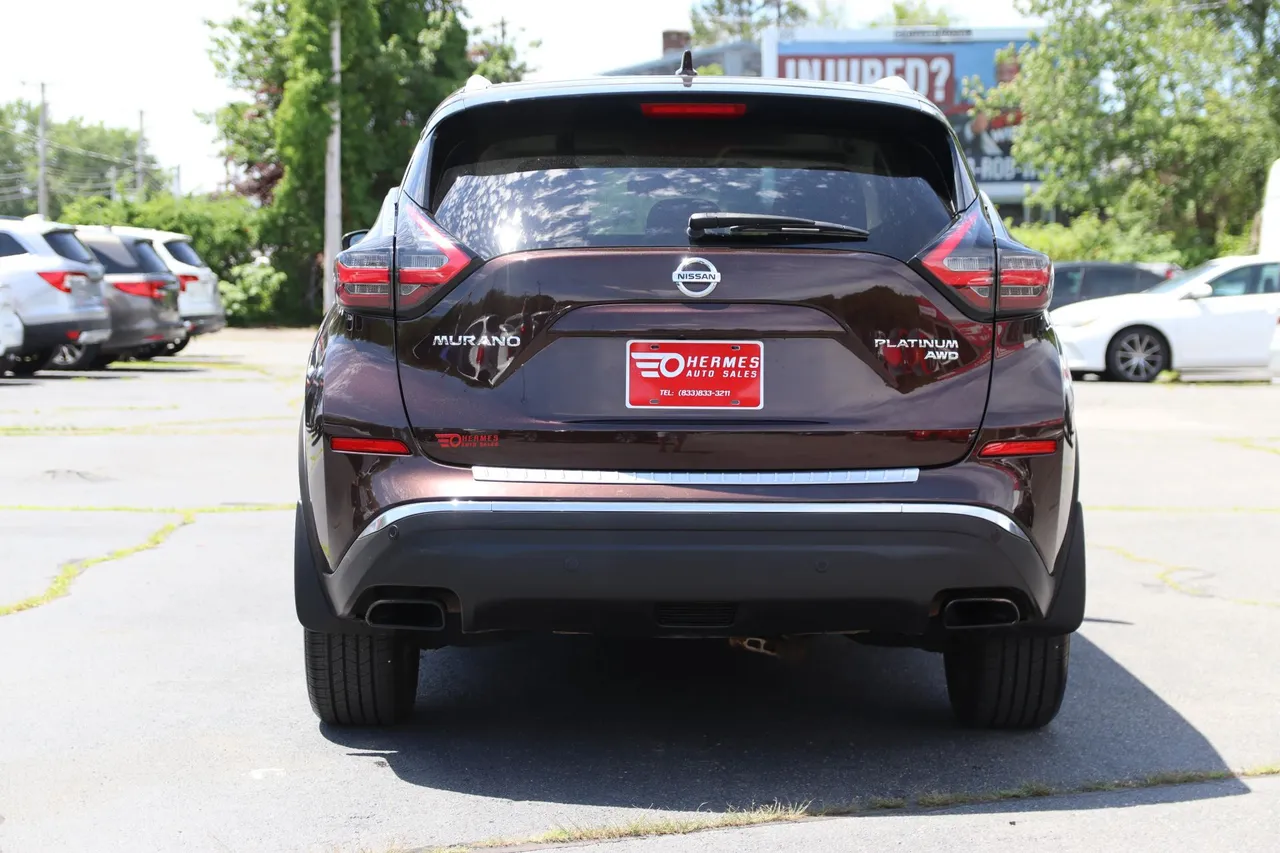 2021 Nissan Murano Platinum Sport Utility 4D in brown — photo 4 of 32