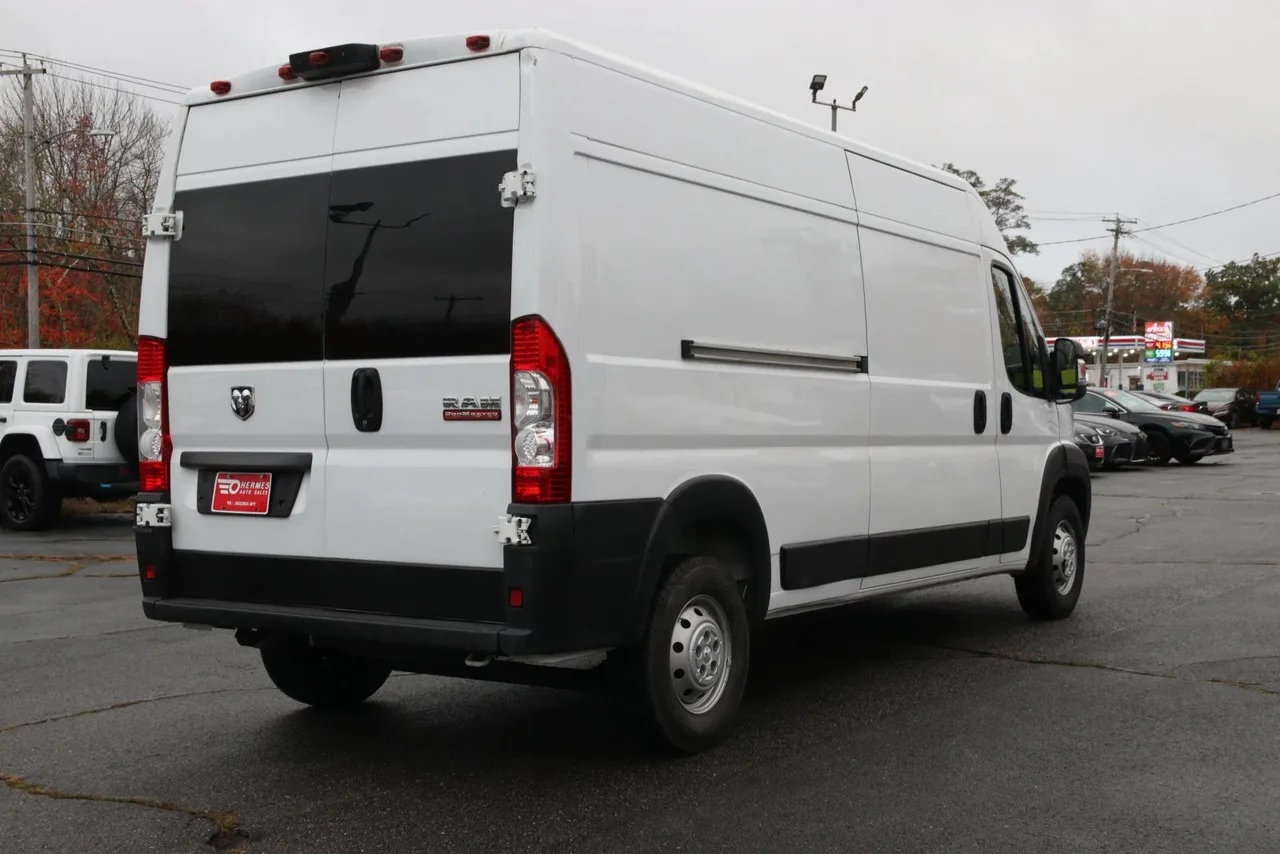 2021 Ram Promaster Cargo Van 2500 High Roof W/159 WB Van 3D in white — photo 8 of 19