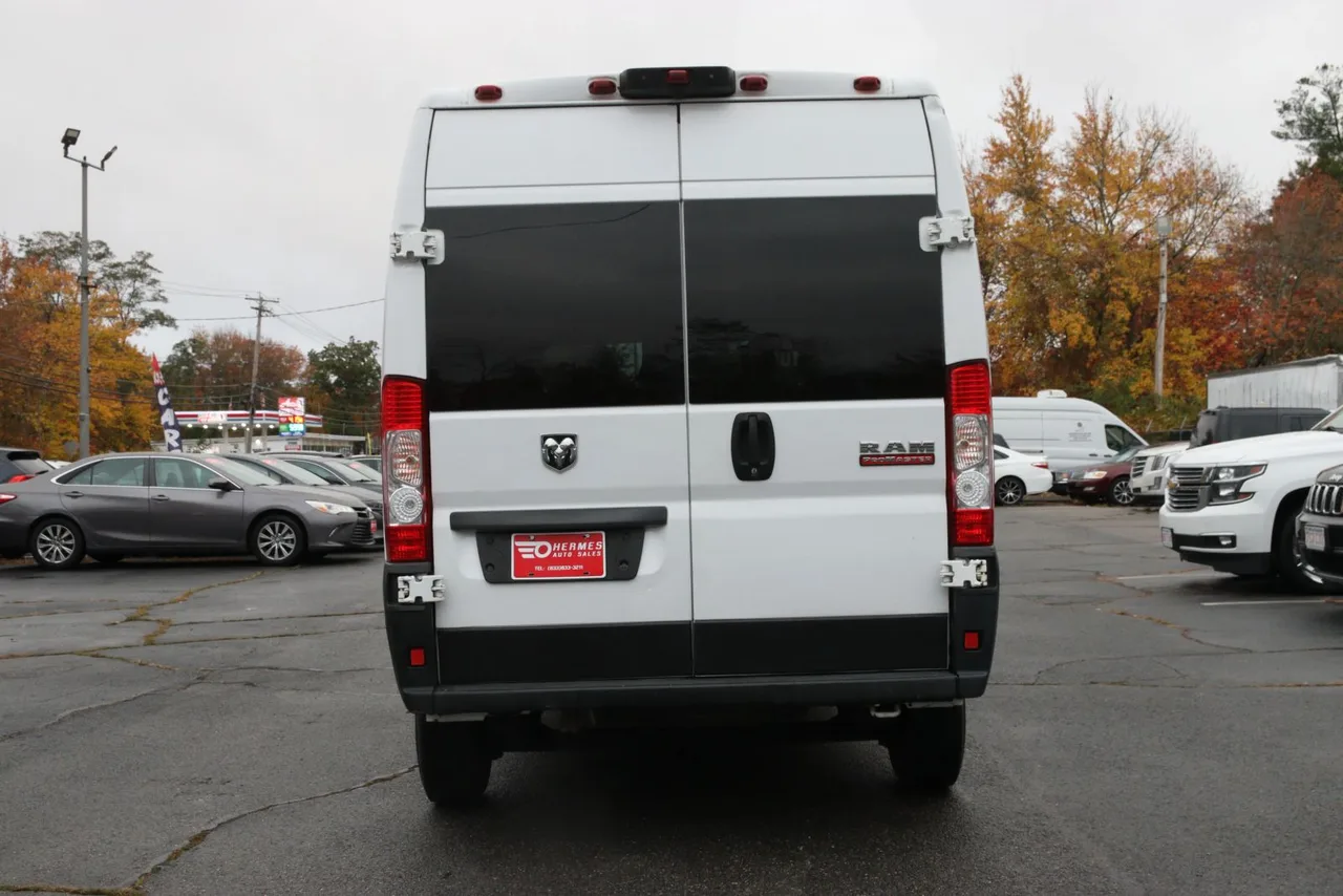 2021 Ram Promaster Cargo Van 2500 High Roof W/159 WB Van 3D in white — photo 9 of 19
