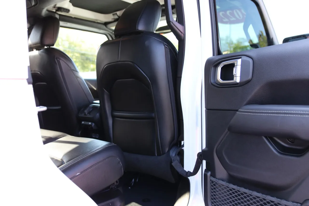 2022 Jeep Wrangler Unlimited 4xe Sahara 4xe Sport Utility 4D in white — photo 22 of 35