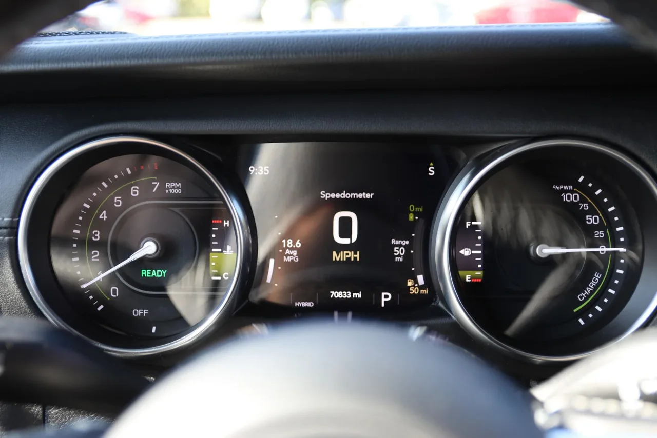 2022 Jeep Wrangler Unlimited 4xe Sahara 4xe Sport Utility 4D in white — photo 30 of 35