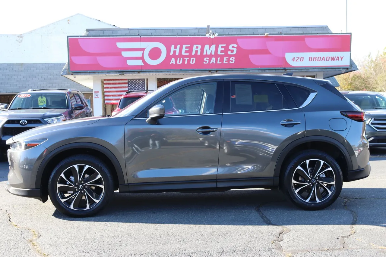 2022 Mazda CX-5 2.5 S Premium Plus Sport Utility 4D in gray — photo 4 of 37