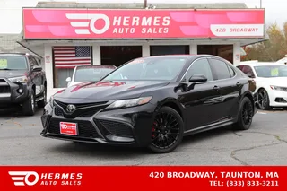 2022 Toyota Camry SE Sedan 4D in black — used car for sale in Taunton, MA