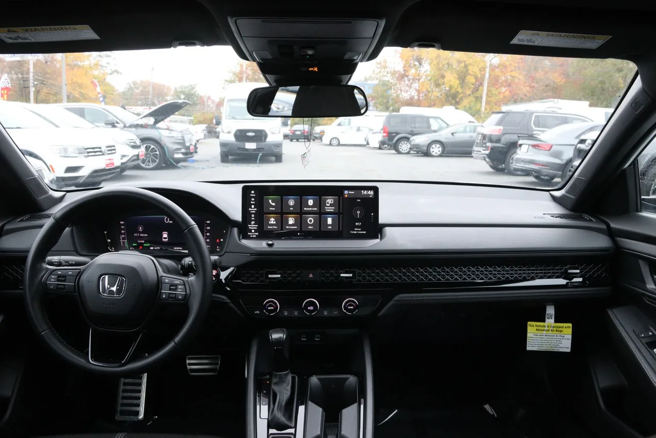 2023 Honda Accord Hybrid Sport Sedan 4D in white — photo 25 of 36