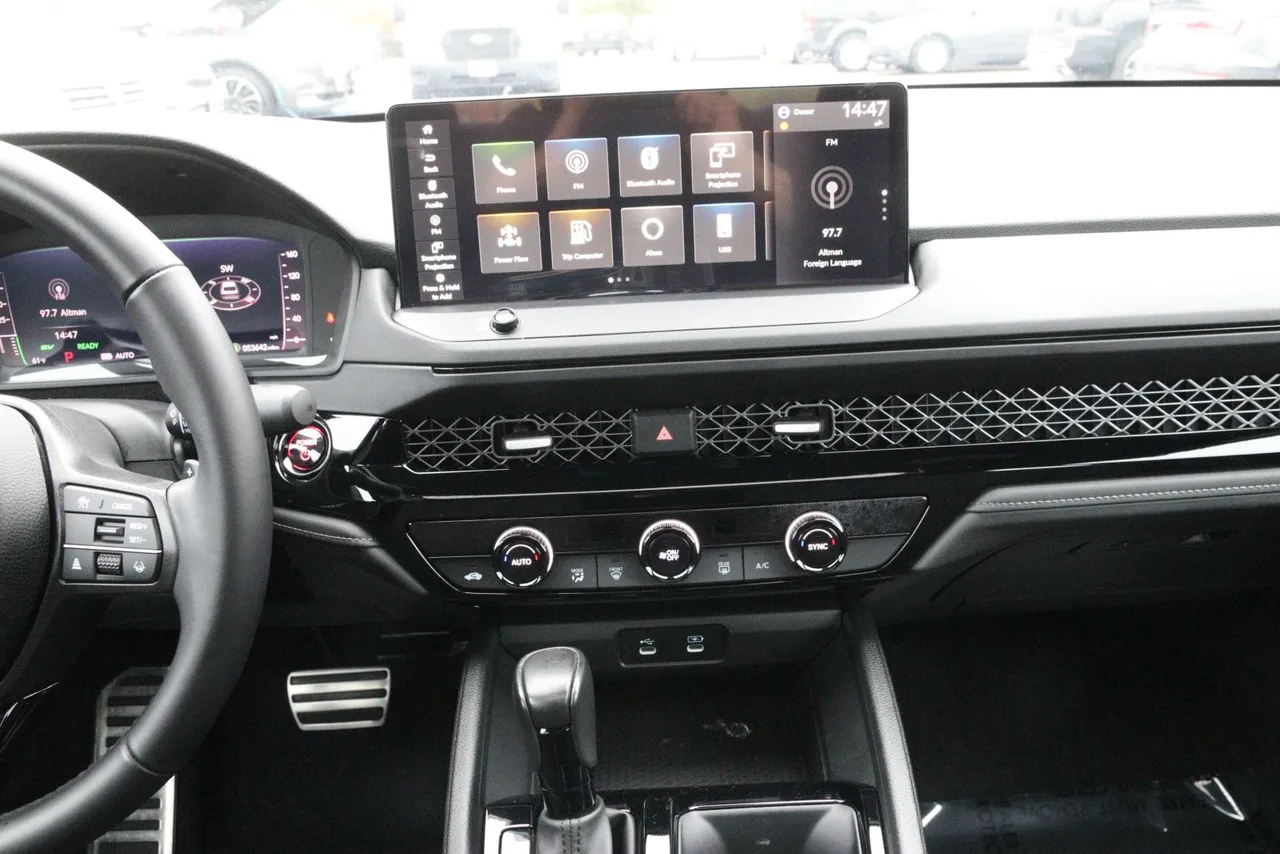 2023 Honda Accord Hybrid Sport Sedan 4D in white — photo 26 of 36